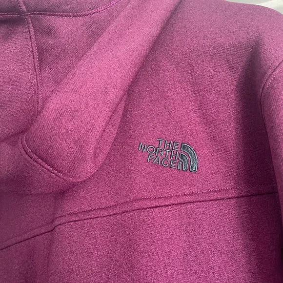 Purple-Maroon-Magenta Full-Zip The North Face Jacket - Picture 8 of 8